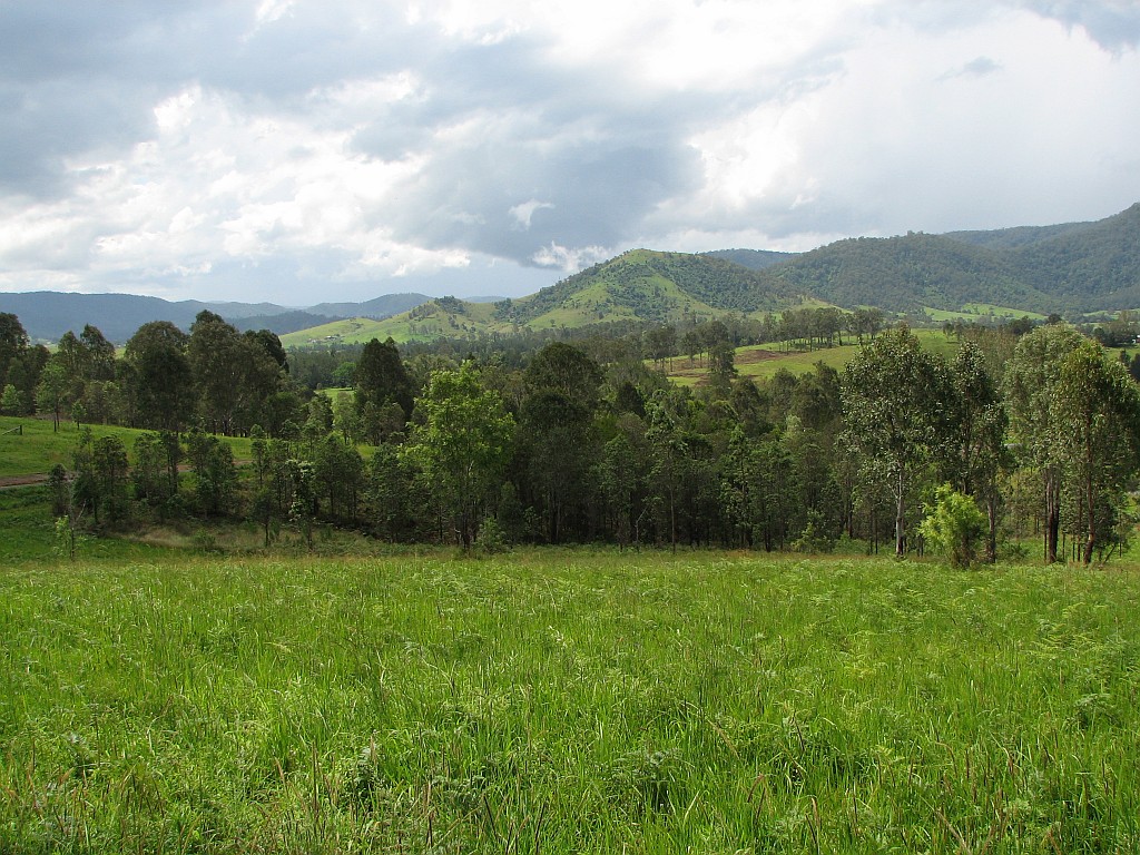 This is part of the view from the house site