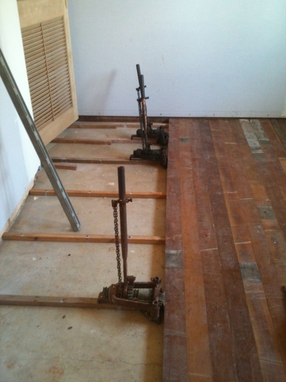 Yesteryear's tools in use